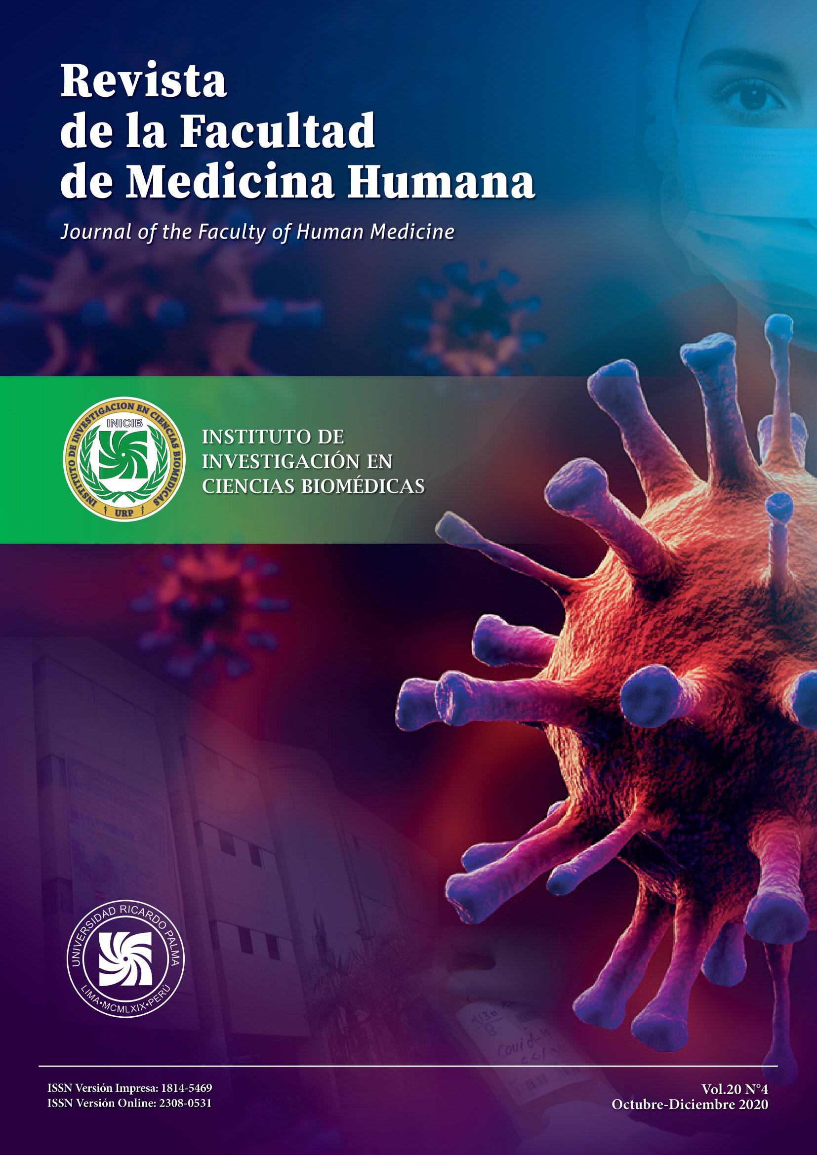 					View Vol. 20 No. 4 (2020): Revista de la Facultad de Medicina Humana
				
