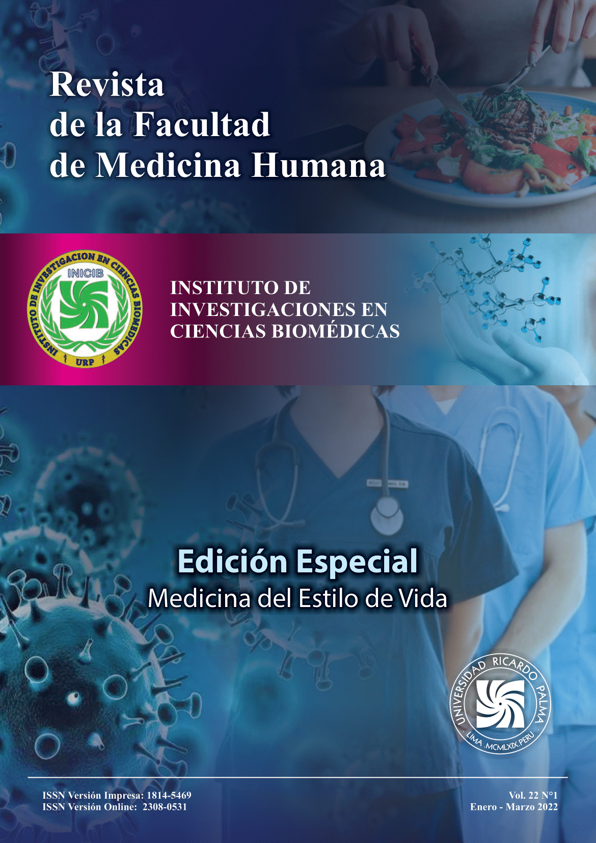 					View Vol. 22 No. 1 (2022): Revista de la Facultad de Medicina Humana
				
