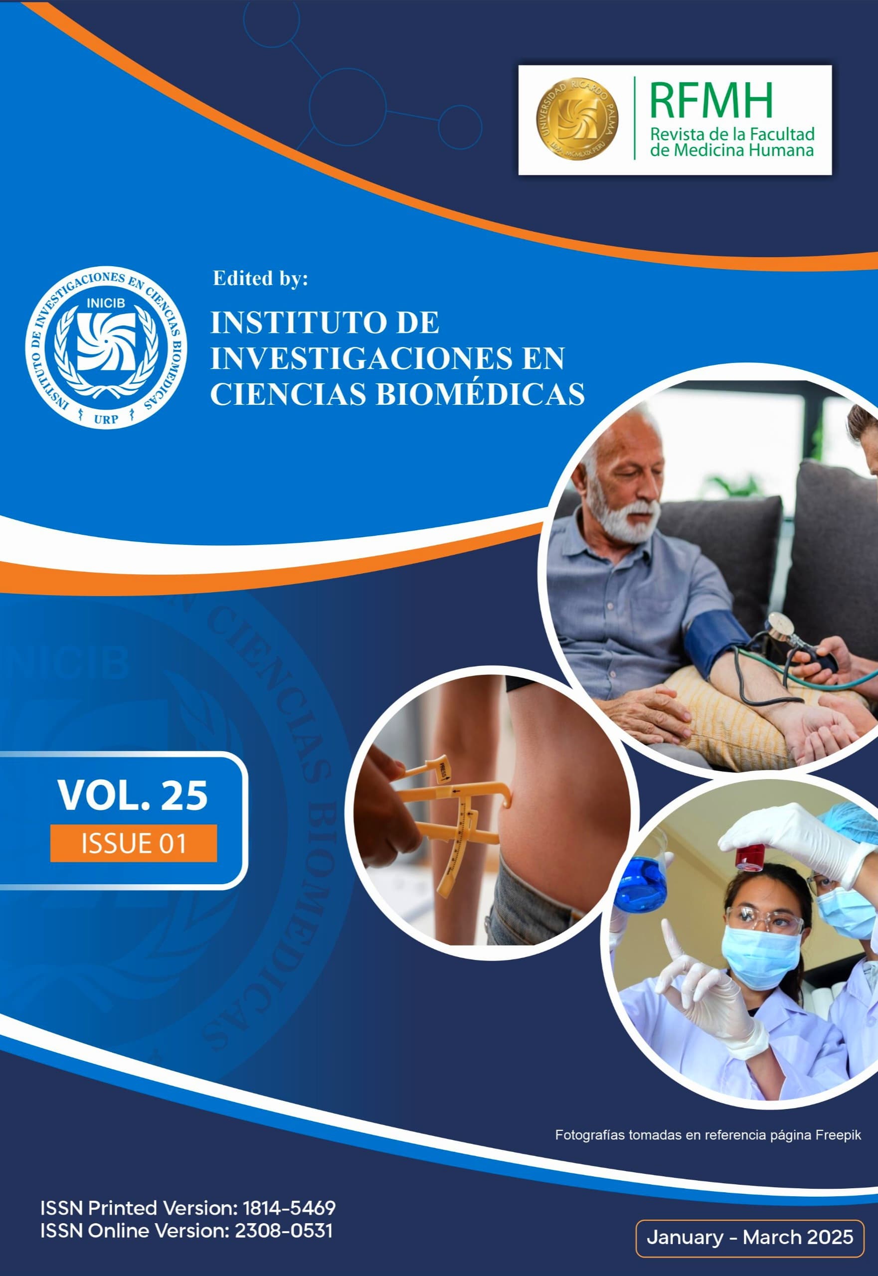 					View Vol. 2025 No. 1 (2025): Revista de la Facultad de Medicina Humana
				