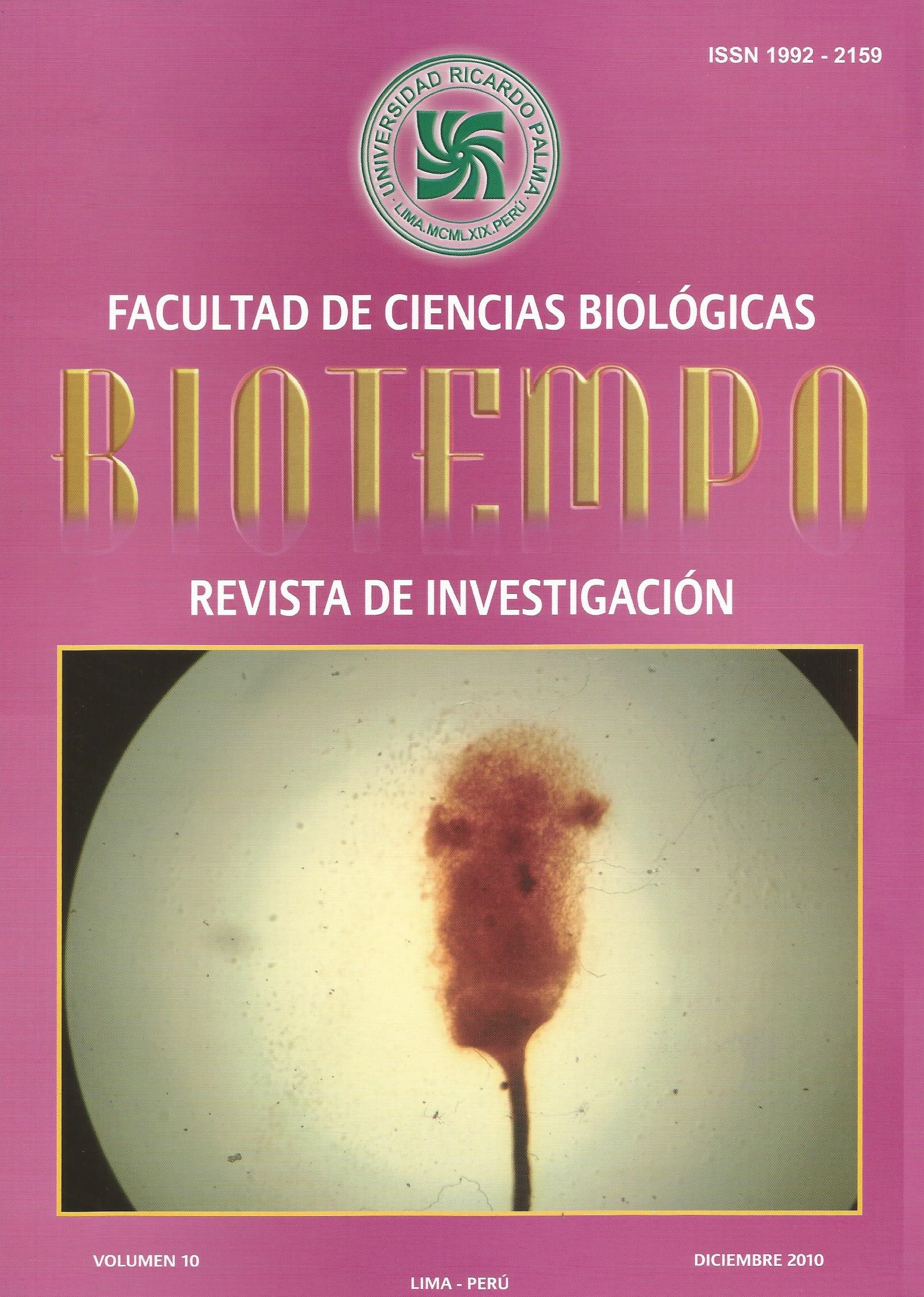 					Ver Vol. 10 (2010): Biotempo
				